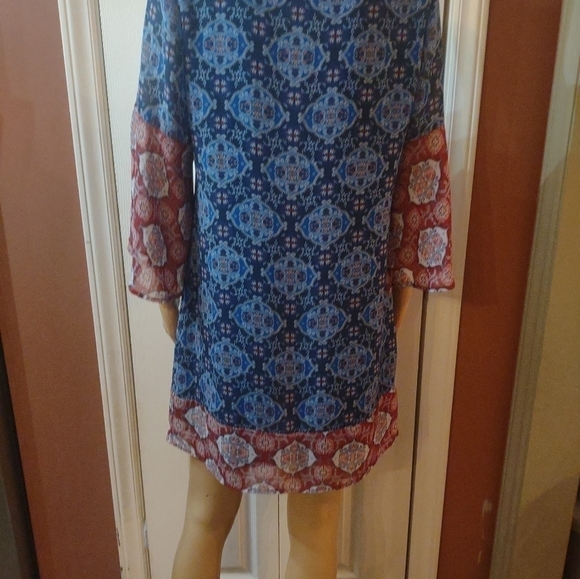 Jealous tomato women's size medium tunic blouse shirt top - Picture 7 of 8